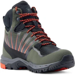 2023 Ariat Womens Skyline Solaris Waterproof Boot - Forest / Orange -Equestrian Sports Store 6311 202320Ariat20Womens20Skyline20Solaris20Waterproof20Boot20 20Forest20Orange20Front202.700x700