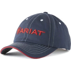 2023 Ariat Womens Prix 2.0 Short Sleeve Polo & Cap For £10 Bundle - Navy / Red -Equestrian Sports Store 6368 Ariat20Team20Cap20II20Navy20Red.2000x2000.700x700