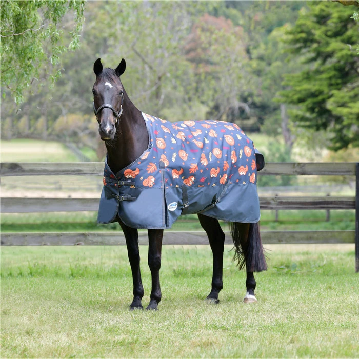 2023 Weatherbeeta Comfitec Essential Standard Neck Medium Turnout Rug 1000417 - Squirrel Print 3 2023 Weatherbeeta Comfitec Essential Standard Neck Medium Turnout Rug 1000417 - Squirrel Print - Image 3