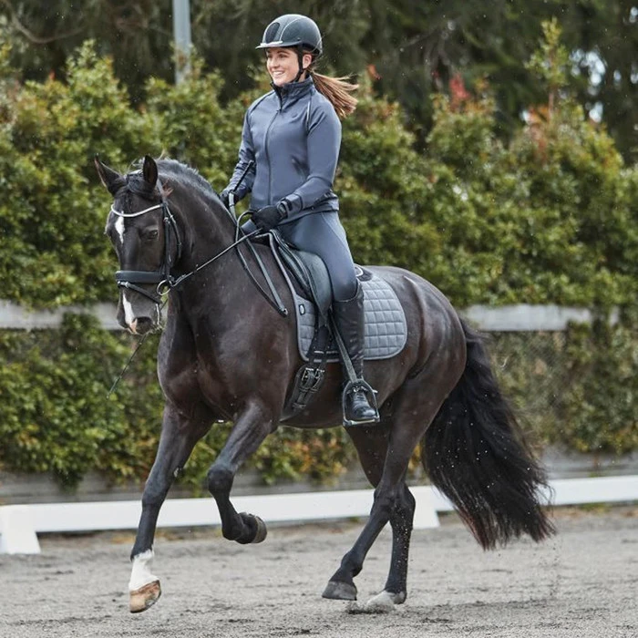 2023 Weatherbeeta Ultra Grip Dressage Pad 10036090 - Grey Colour Grey 3 2023 Weatherbeeta Ultra Grip Dressage Pad 10036090 - Grey Colour Grey - Image 3