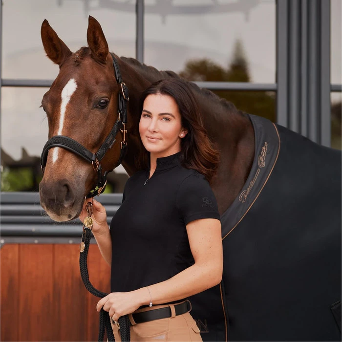 2023 Eskadron Platinum Softshell Air Sweat Rug 128539331290 - Black 2 2023 Eskadron Platinum Softshell Air Sweat Rug 128539331290 - Black - Image 2