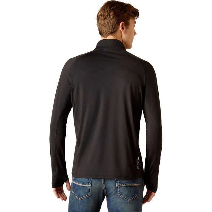2023 Ariat Mens Lowell Long Sleeve Base Layer Top 10046334 - Black 2 2023 Ariat Mens Lowell Long Sleeve Base Layer Top 10046334 - Black - Image 2