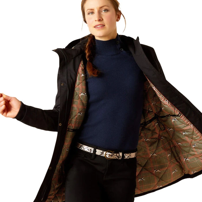 2023 Ariat Womens Argentium Insulated Parka 10046569 - Black 3 2023 Ariat Womens Argentium Insulated Parka 10046569 - Black - Image 3