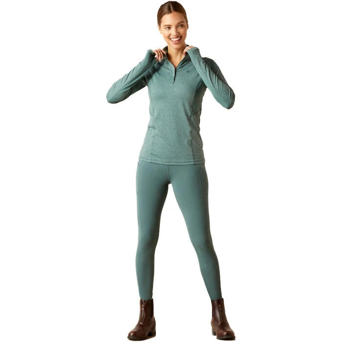 2023 Ariat Womens Lumina Lowell Base Layer 10046157 - Silver Pine 4 2023 Ariat Womens Lumina Lowell Base Layer 10046157 - Silver Pine - Image 4