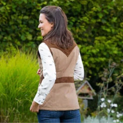 2023 Baleno Womens Maree Gilet 958BB8L0 - Camel 5 2023 Baleno Womens Maree Gilet 958BB8L0 - Camel -Equestrian Sports Store 6694 202320Baleno20Womens20Maree20Gilet20958BB8L020 20Camel203.700x700