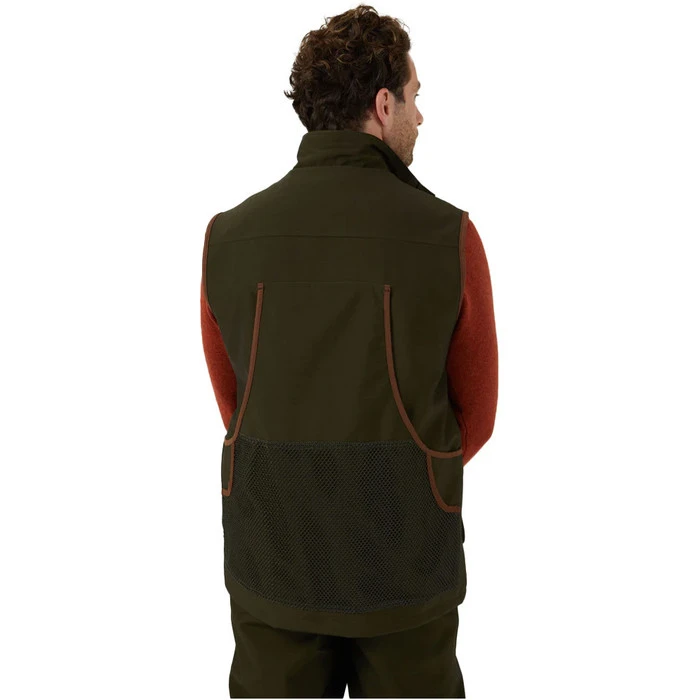 2023 Alan Paine Mens Stancombe Waistcoat STNGWCT - Olive 3 2023 Alan Paine Mens Stancombe Waistcoat STNGWCT - Olive - Image 3