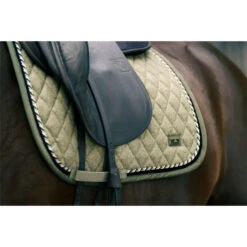 2023 HV Polo Francis Dressage Saddle Pad 802093355 - Dark Oil Green -Equestrian Sports Store 6947 LA 05517.700x700