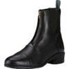 Ariat Heritage IV Zip Short Riding Boots Black