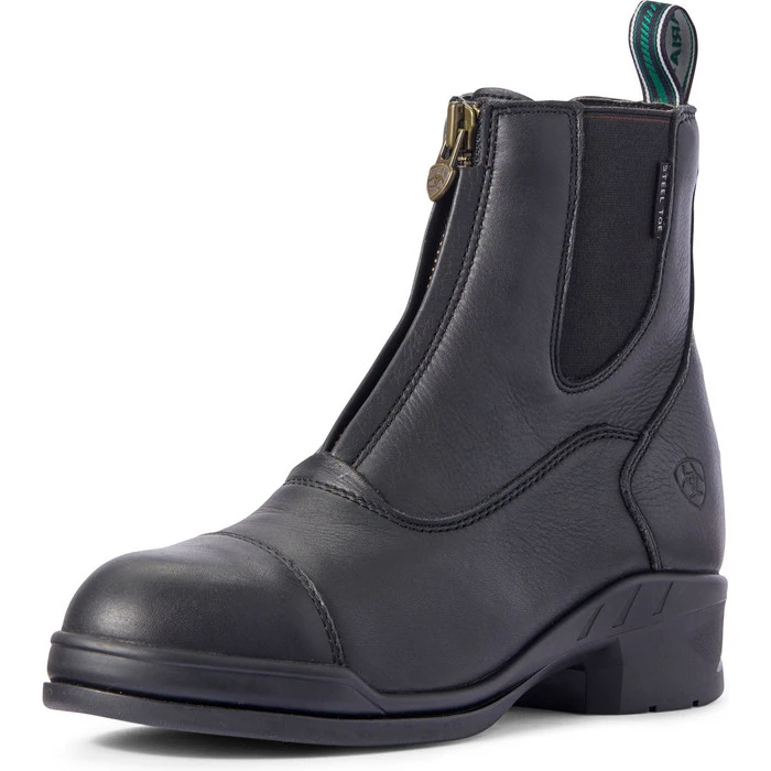 Ariat Womens Heritage IV Zipped Steel Toe Boots 10031421 - Black 1 Ariat Womens Heritage IV Zipped Steel Toe Boots 10031421 - Black