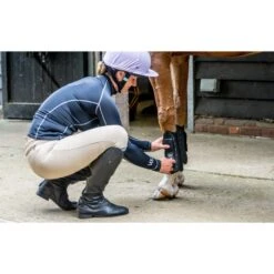 Woof Wear Pro Tendon Boots Black -Equestrian Sports Store DSC2297.700x700