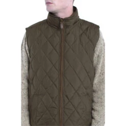 Dubarry Mens Davis Quilted Gilet Olive 6 Dubarry Mens Davis Quilted Gilet Olive -Equestrian Sports Store Dubarry Mens Davis Quilted Gilet Olive 2.700x700