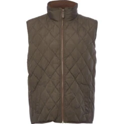 Dubarry Mens Davis Quilted Gilet Olive 7 Dubarry Mens Davis Quilted Gilet Olive -Equestrian Sports Store Dubarry Mens Davis Quilted Gilet Olive 3.700x700