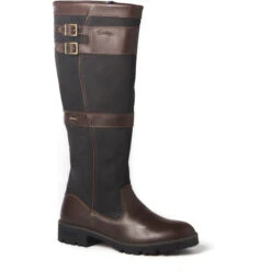 Dubarry Womens Longford Leather Boot Black / Brown -Equestrian Sports Store Dubarry Womens Longford Leather Boot Black Brown 2.700x700
