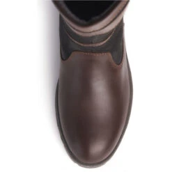 Dubarry Womens Longford Leather Boot Black / Brown -Equestrian Sports Store Dubarry Womens Longford Leather Boot Black Brown 5.700x700