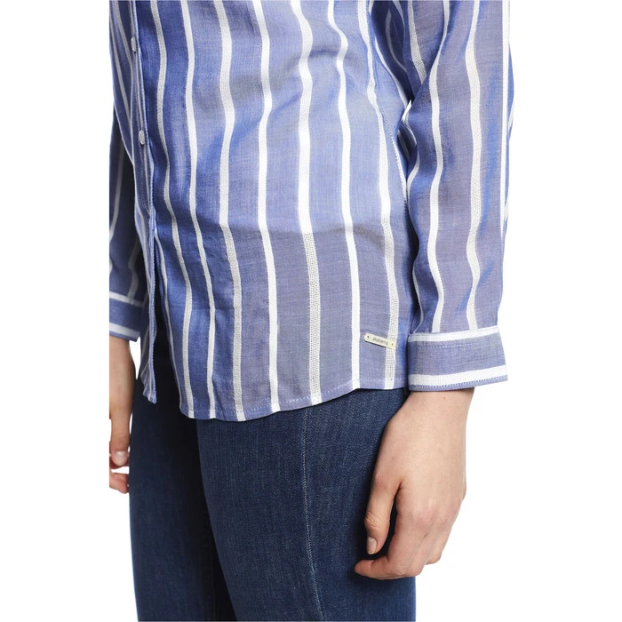 Dubarry Womens Violet Shirt Royal Blue 3 Dubarry Womens Violet Shirt Royal Blue - Image 3
