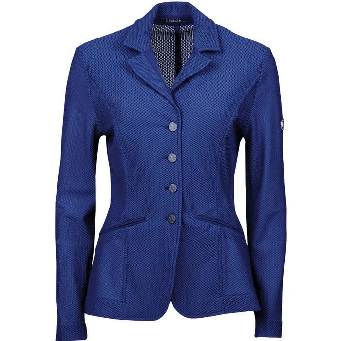 2022 Dublin Womens Hanna Mesh Tailored Riding Jacket II 100354801 - Navy 1 2022 Dublin Womens Hanna Mesh Tailored Riding Jacket II 100354801 - Navy