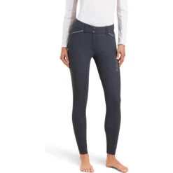 2022 Ariat Womens Tri Factor Lumina Grip Full Seat Breech 10041258 - Ebony