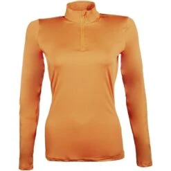 Equestrian Sports Store 15 2022 HKM Womens Summer Milano Functional Shirt 13071 - Orange