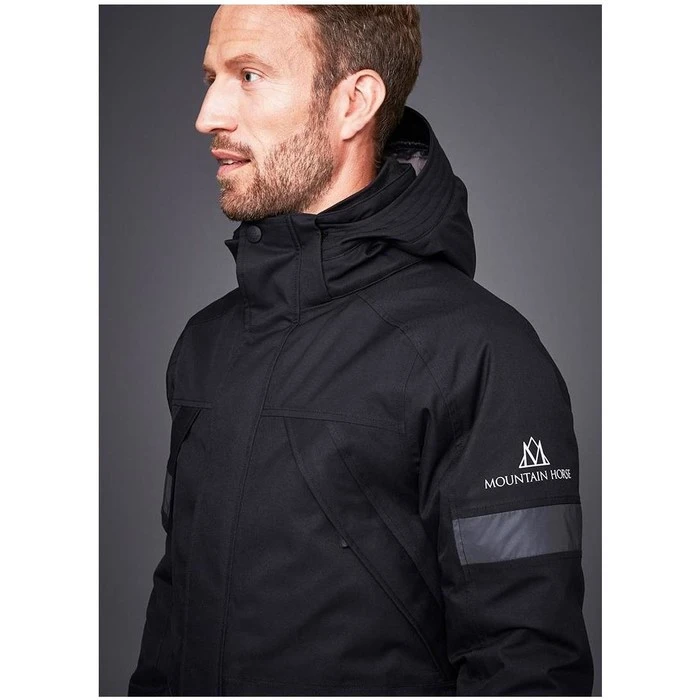 Mountain Horse Unisex Movement Parka - Black 4 Mountain Horse Unisex Movement Parka - Black - Image 4