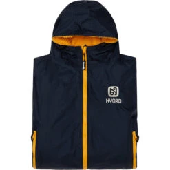 2022 Nyord Primaloft® Outdoor Changing Robe ACC0005 - Navy / Yellow Colour Navy/Yellow -Equestrian Sports Store Nyord Primaloft Outdoor Robe Blue 04.700x700