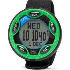 2022 Optimum Time OE Series 14R Rechargeable Jumbo Event Watch OE1468R - Green Colour Green