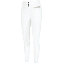 2022 Pikeur Womens Candela Grip Breeches 7814 - White Colour White