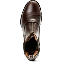 Ariat Womens Devon Nitro Zip Paddock Boots Wax Chocolate -Equestrian Sports Store S19 WMS ENGL Couto 10027238 toe.700x700