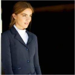 Ariat Womens Galatea Show Coat 10030558 - Navy -Equestrian Sports Store S20 WMS ENGL LaCunha Carmel SHOT 04 4253 10030558 lifestyle.700x700