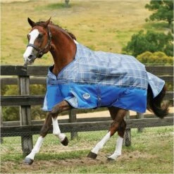 Weatherbeeta Comfitec Premier II Lite Standard Neck Rug - Dark Blue / Grey