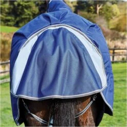 Weatherbeeta Comfitec Premier Medium Detach-A-Neck Rug - Blue / Grey -Equestrian Sports Store Weatherbeeta20Comfitec20Premier20Free20Ii20Detach A Neck20Medium20Dark20Blue20Grey20White20 20Back.700x700