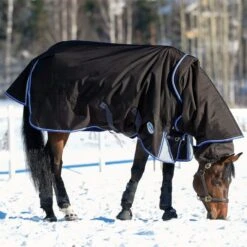 Weatherbeeta Comfitec Ultra Cozi Medium-Lite Detach-A-Neck Rug - Charcoal / Blue -Equestrian Sports Store Weatherbeeta20Comfitec20Ultra20Cozi20Ii20Detach A Neck20Medium20Charcoal20Blue20White20 20side.700x700 1