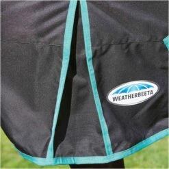 Weatherbeeta Green-Tec 900D Detatch-A-Neck Medium - Black / Bottle Green -Equestrian Sports Store Weatherbeeta20Green Tec20900D20Deatch A Neck20Lite20Plus20 20Black20Bottle20Green203.700x700