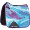 Weatherbeeta Prime Marble Dressage Saddle Pad 1008703 - Purple Swirl Colour Purple Swirl