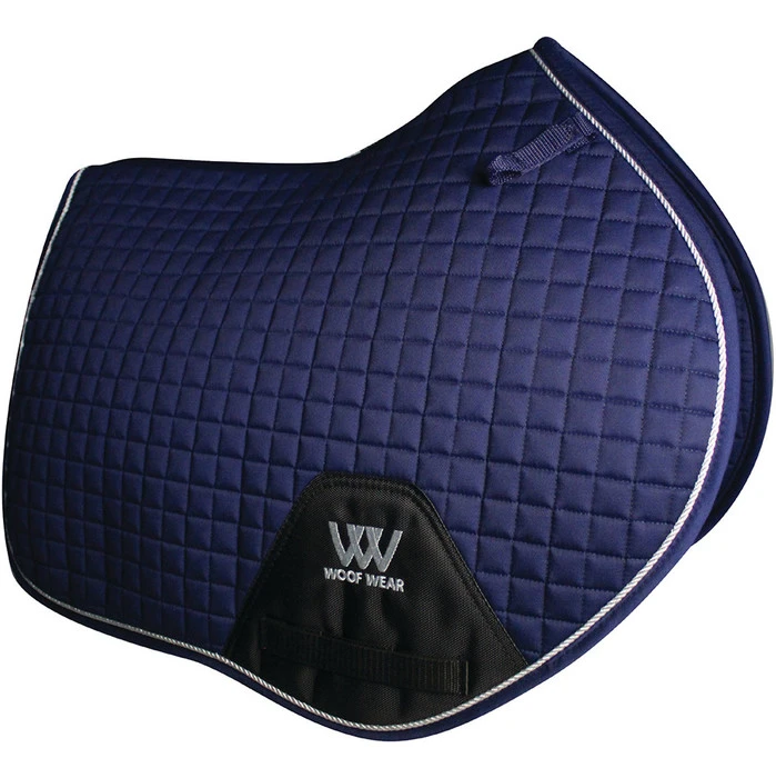 Woof Wear Close Contact Saddle Cloth - Navy Colour Navy 1 Woof Wear Close Contact Saddle Cloth - Navy Colour Navy