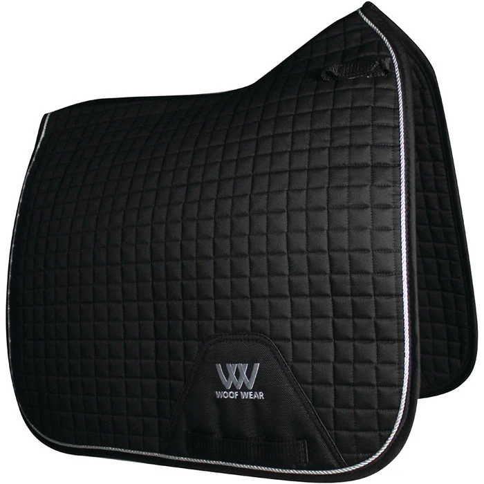 Woof Wear Dressage Saddle Cloth Black 1 Woof Wear Dressage Saddle Cloth Black