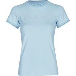 2023 Eskadron Womens Glitter Shirt 811087 - Silk Blue Colour Silk Blue