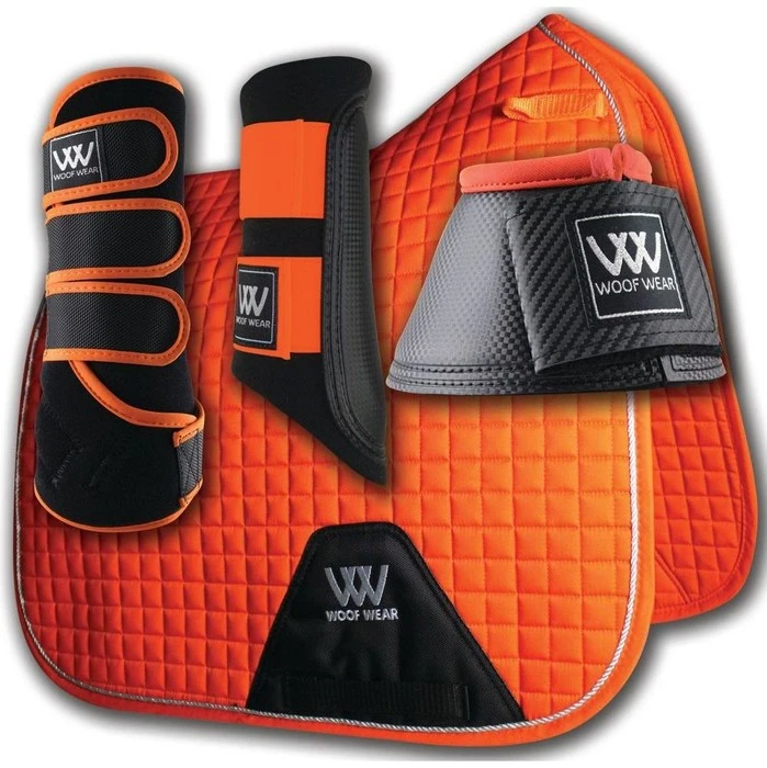 Woof Wear Dressage Saddle Cloth Orange 3 Woof Wear Dressage Saddle Cloth Orange - Image 3
