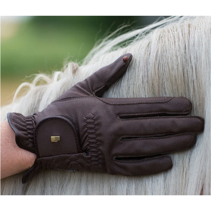 Roeckl Roeck-Grip Winter Riding Gloves - Mocha Colour Mocha 2 Roeckl Roeck-Grip Winter Riding Gloves - Mocha Colour Mocha - Image 2