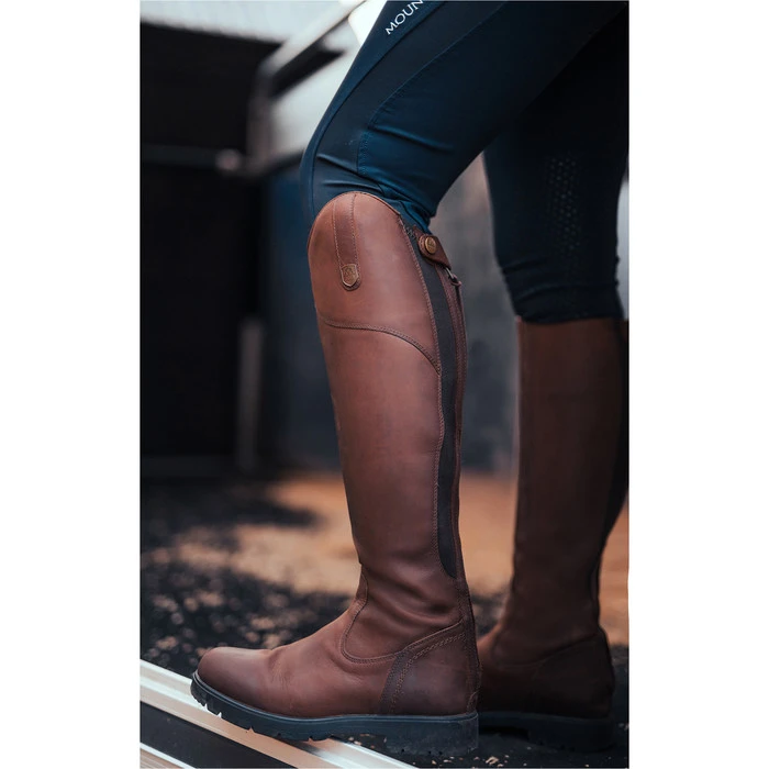 2022 Mountain Horse Womens Wild River Long Riding Boots - Brown Colour Brown 2 2022 Mountain Horse Womens Wild River Long Riding Boots - Brown Colour Brown - Image 2