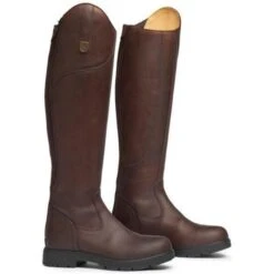2022 Mountain Horse Womens Wild River Long Riding Boots - Brown Colour Brown